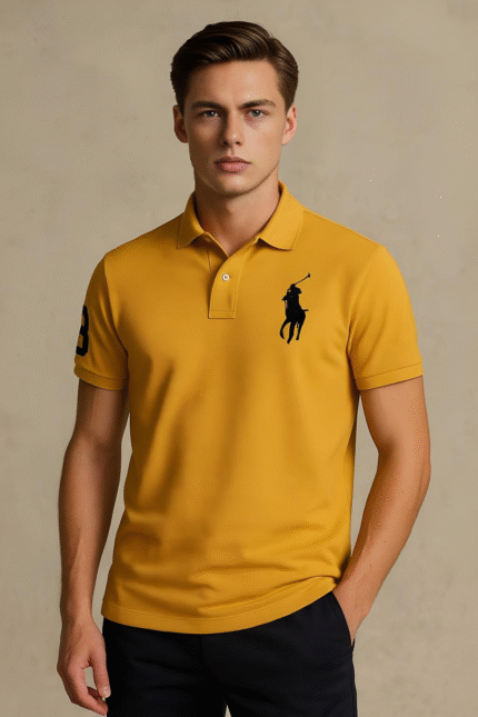 GIORDANO POLO SHIRT-YELLOW